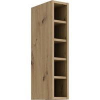 Hängeschrank Regal 15 cm Eiche Artisan Küchenzeile Küchenblock Küche Stilo