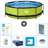 Exit Pool Rund - 300x76 cm - 7-teilig S326
