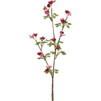 RAMO DI FIORI SELVATICI BORDEAUX 51 CM