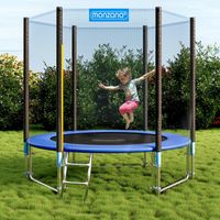 Trampolín Monzana Set Completo Con Red Y Escalera | Diámetros Disponibles 244, 305, 366 Y 426 Cm | Certificado TÜV SÜD GS | Seguro Para Toda La Familia