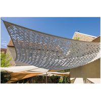 Jardiline Rechteckiges Schattennetz zweifarbig 3x2,4m