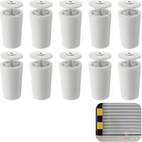 41mm volet Roulant Blanc pour Volets roulants et Stores, Inclus Rondelles et Vis, Compatible avec Portes Roulantes et Volets Actionnés par Manivelle ou Sangle