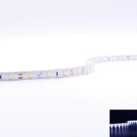 Strip 12V LED Streifen 5M 4,8W/m 60LED/m 8mm - Lichtfarbe: Kaltweiß 6000K - Schutzart: IP65