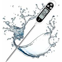 kitchen Thermometer, Digital Thermometer With Long Probe, Instant Read Cooking Thermometer, Meat Thermometer For Food, Meat, Oil, Milk, Wine, Bbq