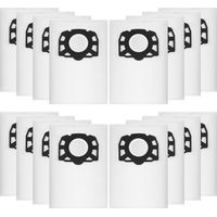 16Pièces Sacs AspirateurPour Kärcher WD4 WD5 WD6 WD5 P WD6 P MV4 MV5 MV6, sacs filtrants en non-tissé 487,sacs filtrants pour aspirateur humide et sec,Pour Kärcher 2.863-006.0