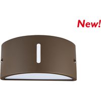 Applique da parete Donatello Corten IP54 1 x E27 Novaline