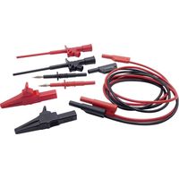Schnepp Cable de medida de seguridad negro y rojo