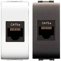 PRESA TELEFONICA 'MYLIFE' RJ45 Cat 5e UTP - Grigio