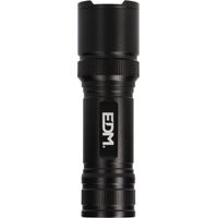 Lampe De Poche Tactique Led Aluminium, Zoom, 150 Lumens - Edm