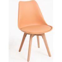 Sillas Comedor - Silla Synk Basic - Naranja claro