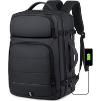 Sac a Dos Bagage Cabine 45x36x20 easyjet Extensible Sac à Dos Voyage Port USB Nylon Sacoche Ordinateur Portable 17 Pouces Imperméable Sac de Voyage Valise Cabine Avion Easyjet