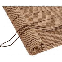 Vidaxl – Store enrouleur en bambou 50 x 160 cm – Contrôle de la lumière ajustable – Installation intérieure/extérieure – Design facile d'entretien