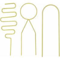 3pcs Treillis pour Plantes en Pot, Mini Treillis Plantes Grimpantes Petit Treillis Support pour Plantes Grimpantes,