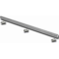 JA146 Cremagliera Acciaio Zincato 30X12 Mod.4 1 Metro Per Cancello FAAC GENIUS