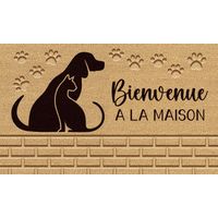 Tapis COCO PETS THERMO PRESSE ENVERS PVC 45x75cm