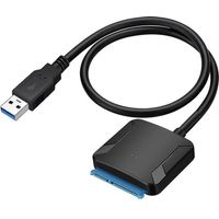 Adaptateur SATA vers USB 3.0, câble USB-C vers SATA pour transmission de données haute vitesse