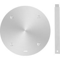Kühlkörper für Gasherde, Adapterplatte für Induktionsherde, Multifunktions-Auftauplatte, 24 cm