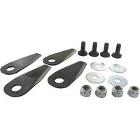 Jeu De 4 Lames Et Vis Adaptables Pour Tondeuses Hayter Modèles Avec Carters De 18. -pl