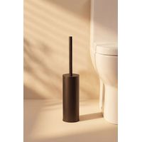 Brosse de toilette EDEN avec support à poser BASS Noir mat