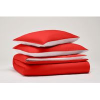 PANTONE™ - Set Copripiumino Singolo Cotone per Piumone Letto Singolo Composto da Sacco Copri Piumino 155x200 Patella 40 cm + Federa Cuscini Letto 50x80, Parure Copripiumino per Completo Letto Singolo