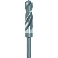 Foret Hélicoïdal HSS Extra Court Q. Réduite DIN 338 RN - Aciers 118° D. 23 x Lt. 159 x Lu. 86 x Q. 12.7 mm x Z2 - Diamwood