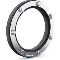 CR Pressdg. Typ ED, DN 150, AD 88-90mm bis 1 bar, Dichtung: 20mm, EPDM / V2A