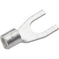 Cimco 180550 Gabelkabelschuh 10 mm² Loch-Ø=5.3 mm Unisoliert Metall 1 St.