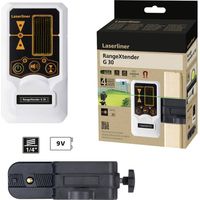 Laserliner – Récepteur laser RangeXtender G 30 – Détecte lignes jusqu'à 30 m – Technologie GRX-Ready – Aimant intégré pour fixation sur métal