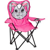Linder Exclusiv Campingstuhl für Kinder Klappstuhl Gartenstuhl Kind Klappsessel Kinderklappstuhl Hase