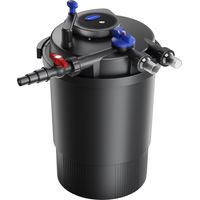 SunSun CPF-30000 Filtre de bassin à pression UVC – 55 W – pour étang jusqu’à 60000 l – 12 000 l/h – Filtration biologique avec Clarificateur Stérilisateur