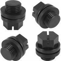 4 Pack Drain Plugs with O-Rings Pump Plug Pool Filters Replacement Pool Drain Pump Plug SPX1700FG for Pumps