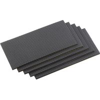 Metafranc WU0645726 Möbel-Pad selbstklebend Schwarz (L x B) 200 mm x 100 mm 1 Set