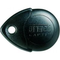 Urmet – Clé de proximité Mifare 13.56 MHz blanche – Intégration porte-clés – 2 trous pour personnalisation – Compatible systèmes de contrôle d'accès