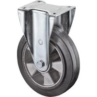 Roulette de levage lourde D.125mm Capacité 220kg Caoutchouc élastique 138mm 110mm