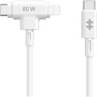 Targus HyperJuice USB Kabel USB 2.0 1,5 m USB C USB C/Lightning Weiß