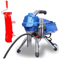 Machine de moulage par injection haute pression 1200w, 3.5l / min 220V, machine de pulvérisation AIRLESS en acier inoxydable, divers travaux de pulvérisation