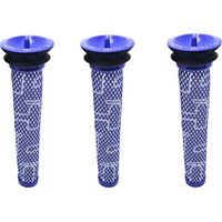 Lot de 3 préfiltres de rechange pour aspirateur Dyson - Filtres compatibles avec les modèles Dyson V6, V7, V8, DC59 et DC58 (bleu)