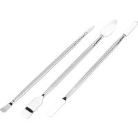 Set mit 3 doppelseitigen Spudgern – Metall – Öffnung – Reparaturset für Handys/Tablets/LCDs