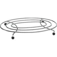 Sous-plat en inox Kitchen Ovale 33X20 Artex