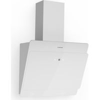 Klarstein – Hotte aspirante inclinée 60cm – Débit d'air 610m³/h – Filtre aluminium lavable – Éclairage LED – Mode évacuation ou recyclage