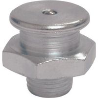 100 gerade Schmiernippel mit flachem Kopf, 1/8-28, Stahl UMETA 4101761