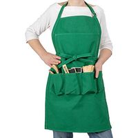 La cordeline CJN45JE Grembiule da Giardinaggio in Cotone Verde 25,0 x 3,0 x 37,0 cm