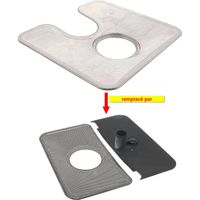 HARROW, FILTRE Lave-Vaisselle METAL FOND CUVE 250240 remplace par FILTRE METAL+SUPPORT BRAS