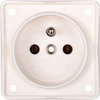 Presa singola Integro Flow con/senza presa, bianco neve opaco 961852502
