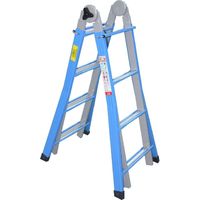 MARCHETTI METALLIKA 55 scala telescopica trasformabile 10+10 in acciaio 4,98 m