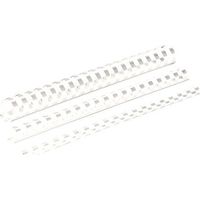 Fellowes Plastikbinderücken COMB 5347005 16mm weiß 100 St./Pack.
