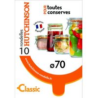 Sachet de 10 rondelles Universelles - Classiques - Diamètre 70 mm - LE JOINT FRANÇAIS