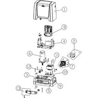 Entriegelung mit Sperre für NEOS 300 400 600 DITEC ENTREMATIC NC6NESRL 6NESRL