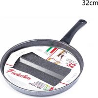 Padella Per Bicottura Con Divisorio Integrato Antiaderente Antigraffio Diametro 28/32 Cm -32 Cm -