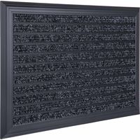 Entrance Mat With Aluminum Frame - Non-Slip, Indoor Outdoor